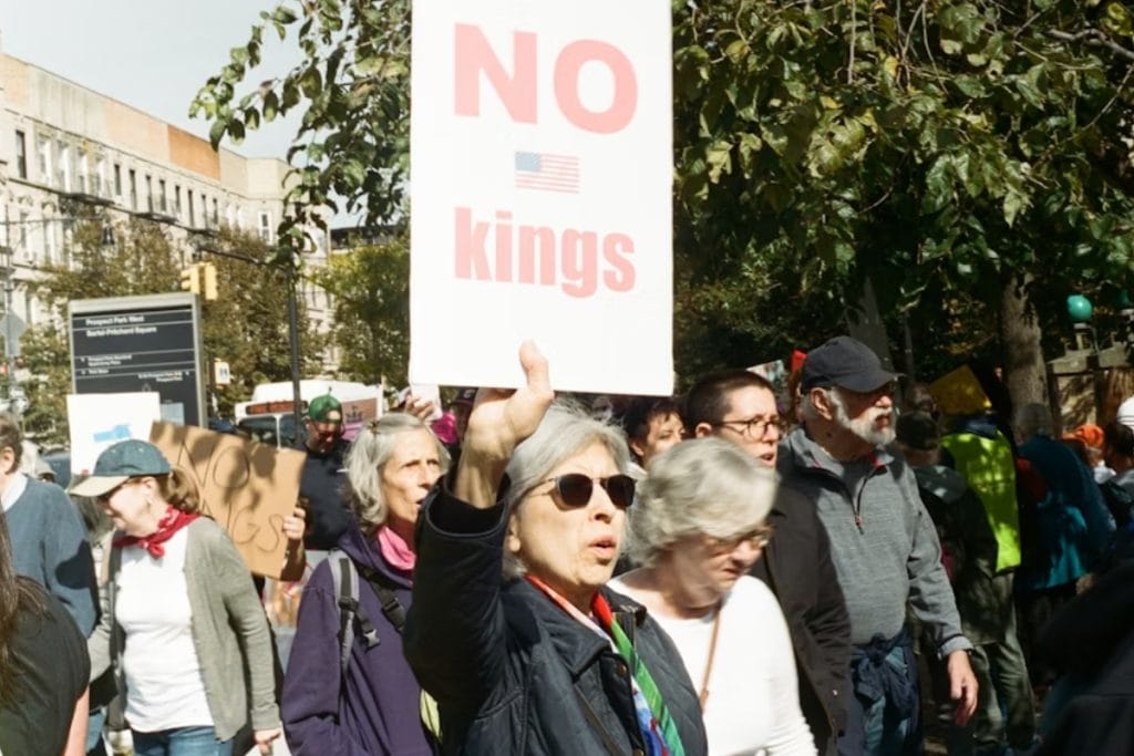 77-Year-Old Driver Charged After Protester Struck at No Kings Rally in Jackson Township