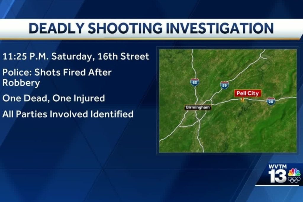 Fatal Shooting Erupts During Robbery Attempt in Pell City – One Dead