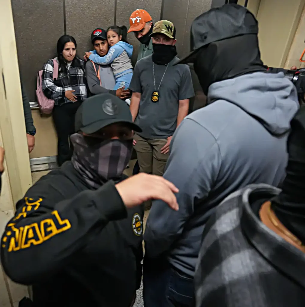 Changing tactics? ICE takes entire families into custody for questioning inside 26 Federal Plaza in detainment strategy