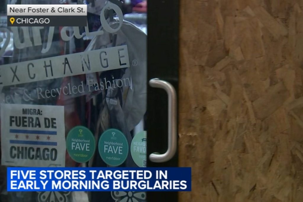 Smash-and-Grab Chaos Sweeps Chicago’s North Side, Police Sound Alarm
