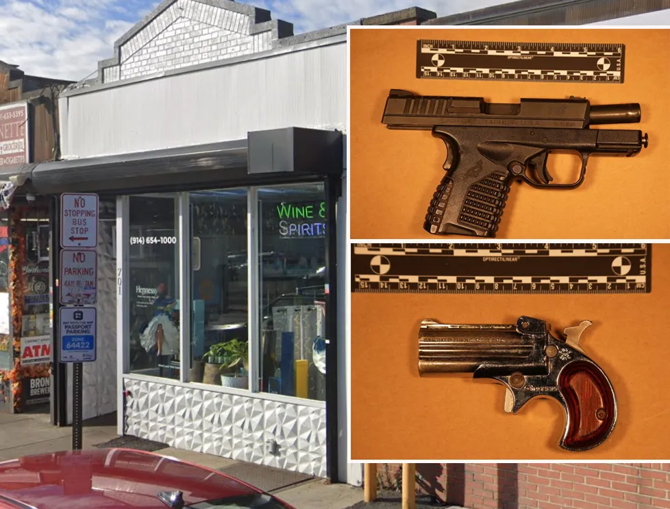Westchester liquor store owner arrested after guns, cocaine found in shop