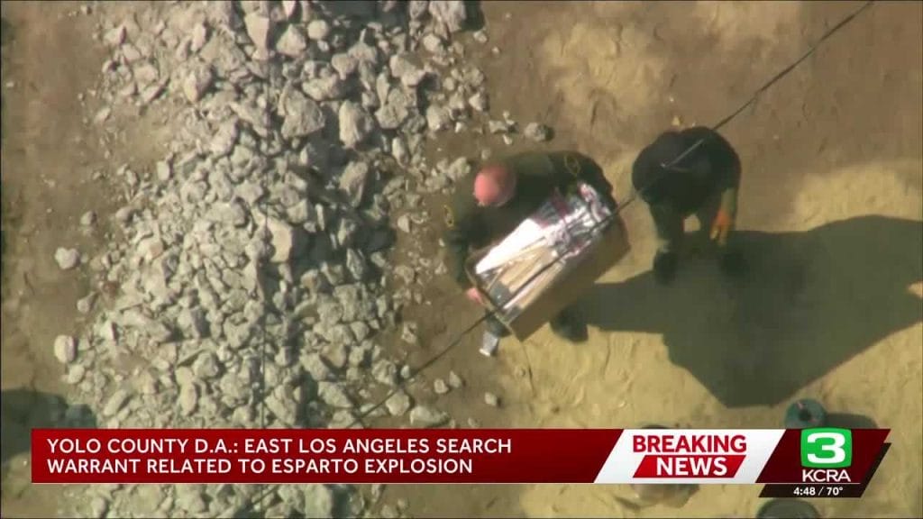 Search warrant connected to Esparto explosion uncovers fireworks near school, prompting evacuations
