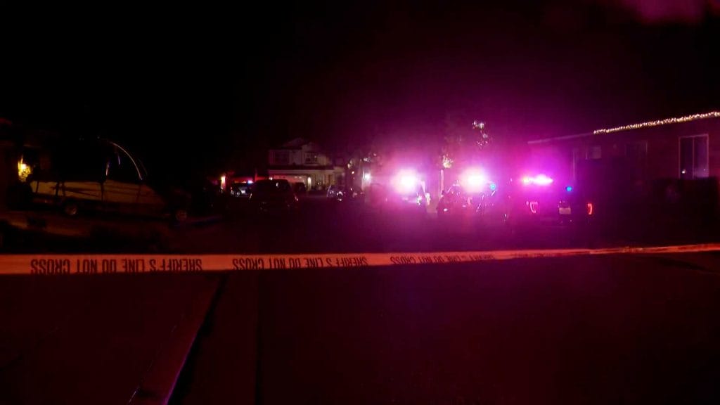 Barricaded man in Antelope, believed to be armed