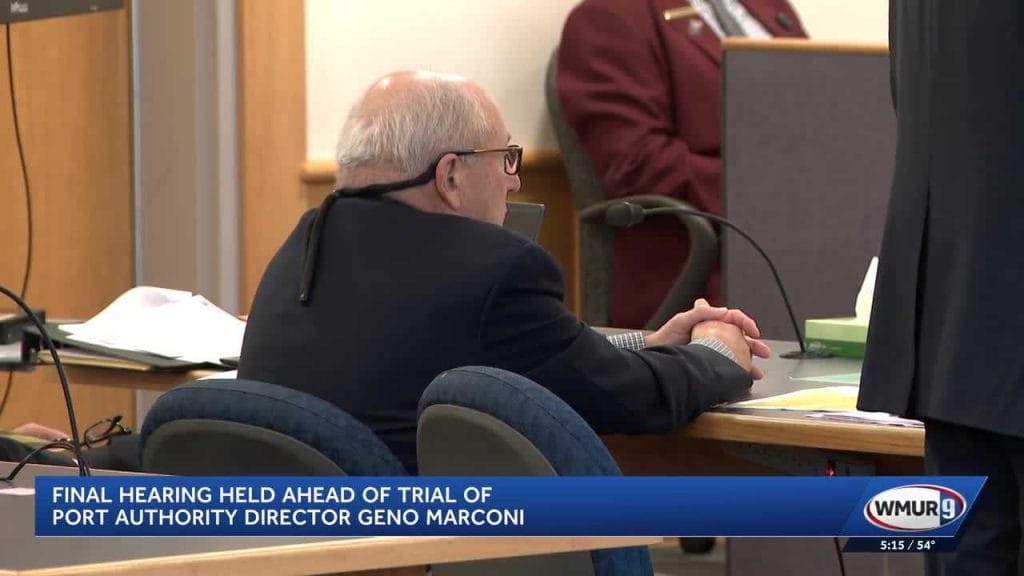 Final hearing held before trial of New Hampshire Port Authority director