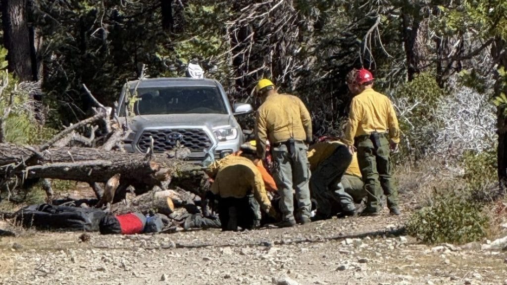Search and Rescue team helps injured dirt bike rider in Madera County