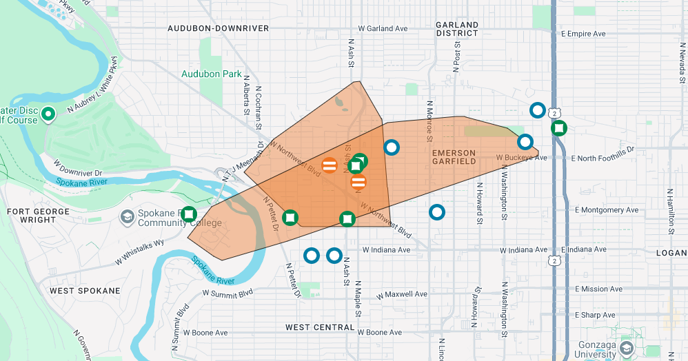 Over 1,700 Avista customers without power in Spokane
