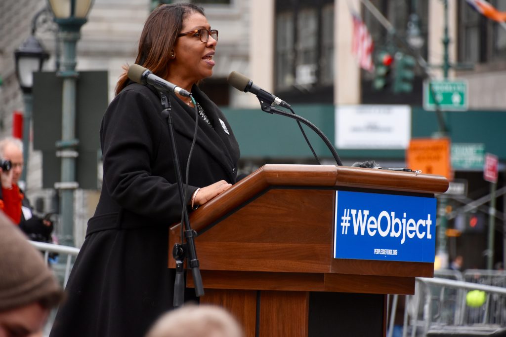 New York Attorney General Letitia James pleads not guilty to federal bank fraud