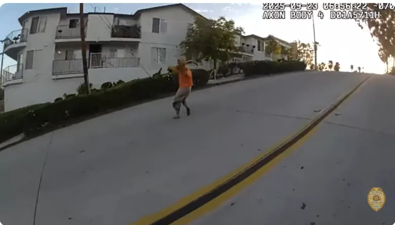 Footage released of man gunned down by officer near school in City Heights
