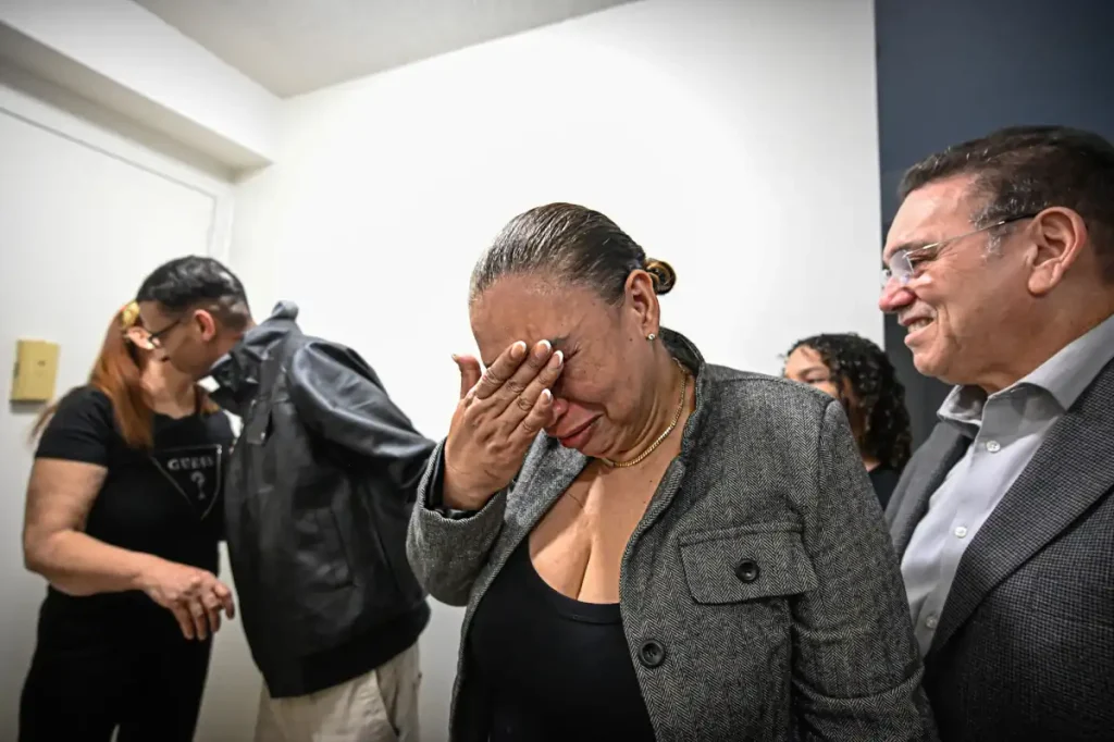 EXCLUSIVE | Manhattan green card holder home for the holidays after being held for months in ICE detention