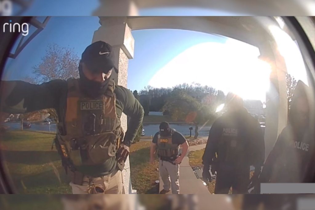 Ring video shows masked ‘federal agents’ pounding on NJ door