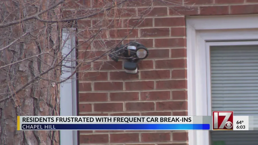 Neighborhood in Chapel Hill sees dozens of car weekends on Halloween night