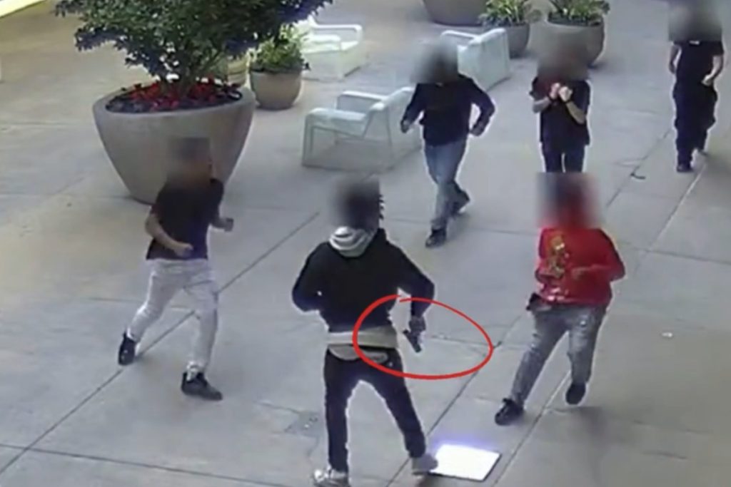 K Street Chaos As Sacramento Cops Collar Two Teens In Gun Scare