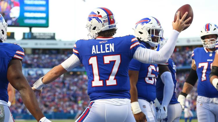 Josh Allen fined for ‘violent gesture’ after touchdown against Chiefs
