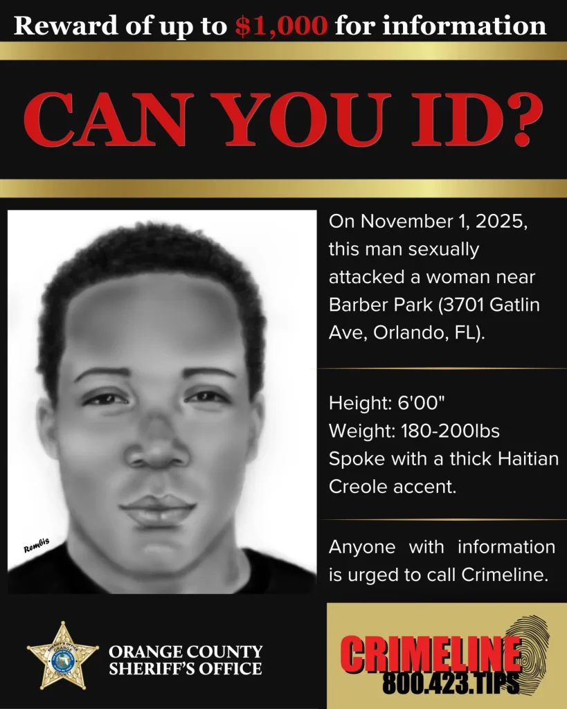 Orange County Sheriff’s Office looking for rape suspect