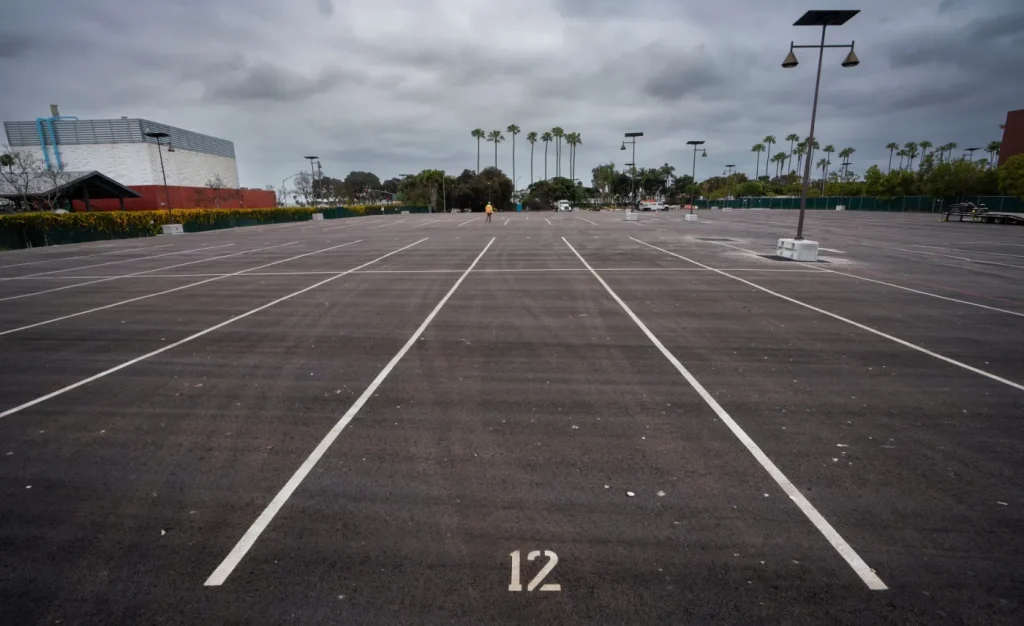 San Diego to close an underused safe parking lot for homeless people