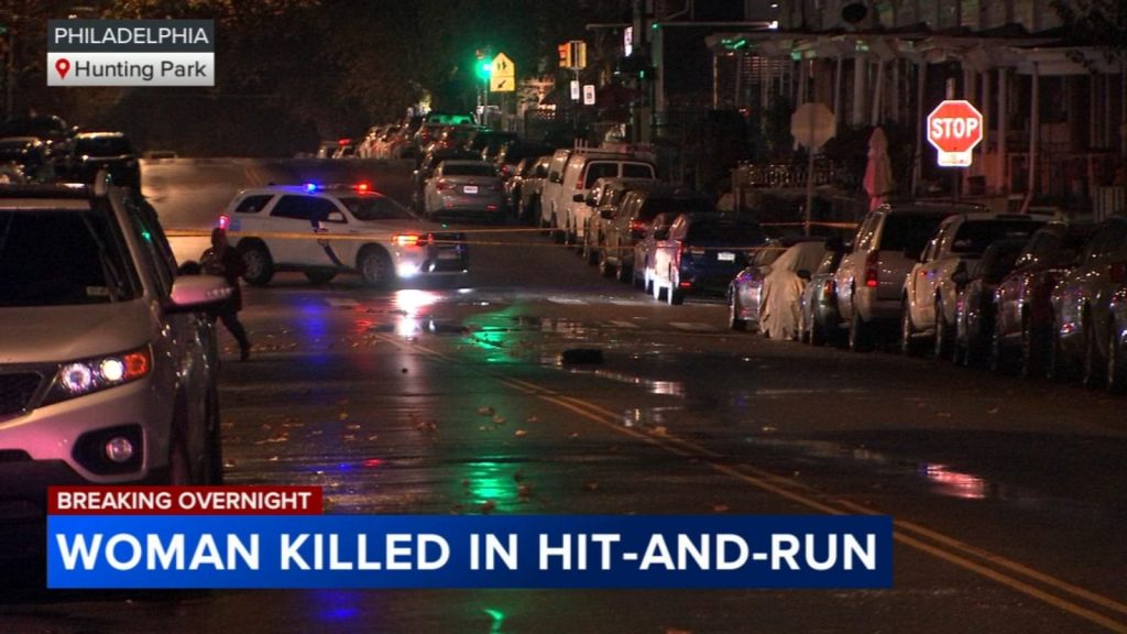 Woman struck, killed in hit-and-run in Hunting Park section of Philadelphia
