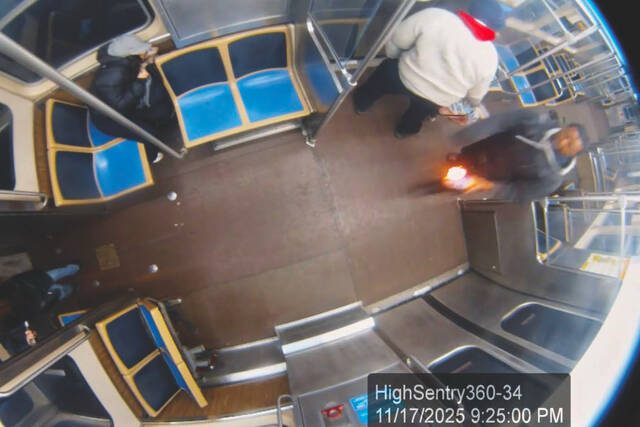 Man accused of setting woman on fire on a Chicago train charged with terrorism