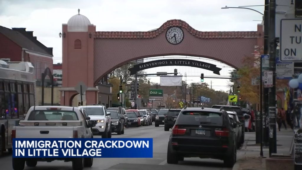 Federal agents pepper spray 1-year-old girl in Cicero after Little Village clashes, father says