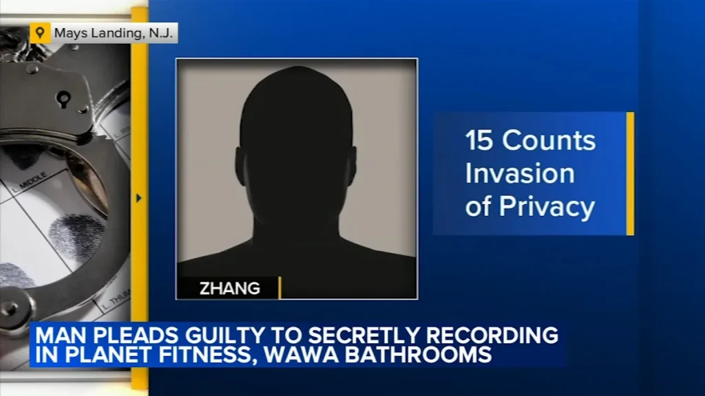 NJ man pleads guilty to secretly recording in Planet Fitness, Wawa bathrooms