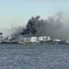 Baltimore warehouse fire blankets city in thick smoke as boats deployed to battle blaze