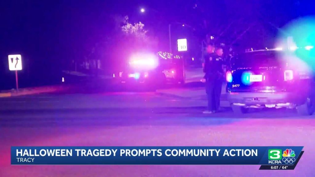 Tracy community calls for safety measures after Halloween crash injures 2 children