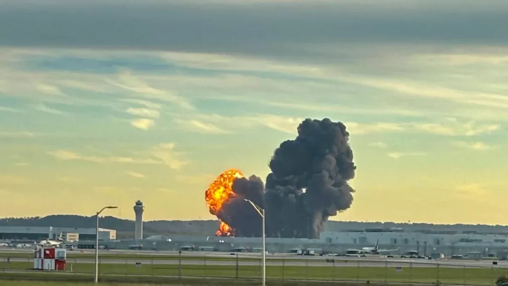 You’d think the world was ending’: Witnesses horrified to see fiery UPS plane crash
