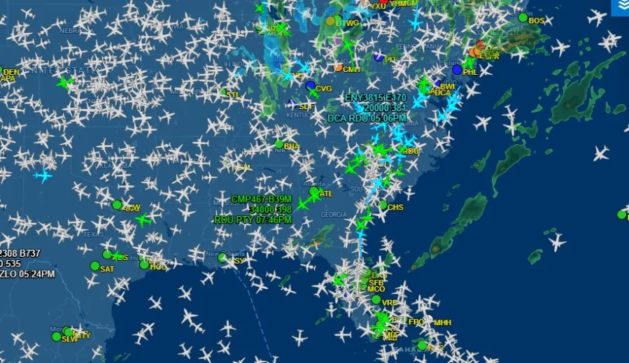 RDU delayed, canceled flights increase; US air travel hits 7,000 delays, 2,100 cut flights