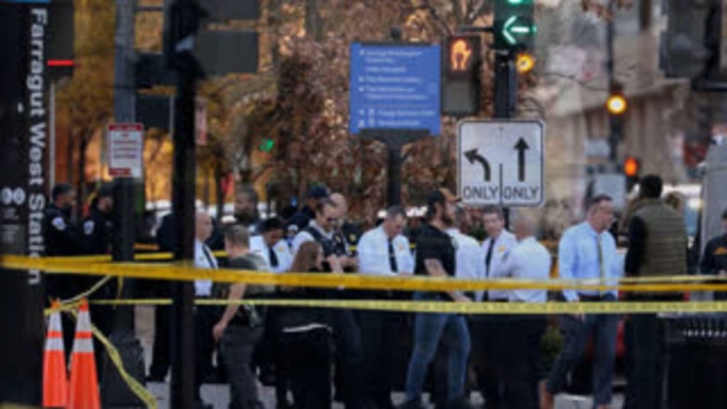 Witness who took shelter in cafe after DC shooting