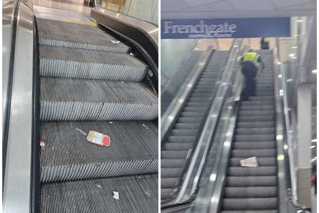 Call for action over broken, litter strewn escalator at Doncaster Interchange