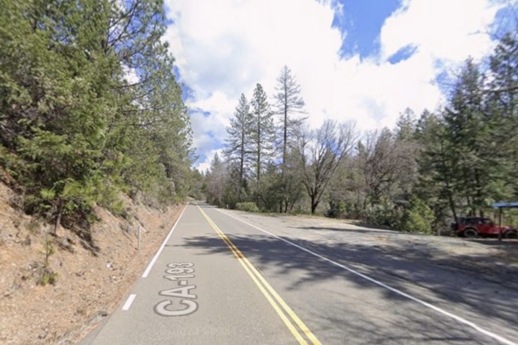 Man Dies in Solo Vehicle Crash Off State Route 193 in El Dorado County