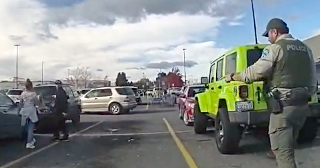 Deputies arrest man and woman for stealing license plate, ditching illegal guns and running from law enforcement