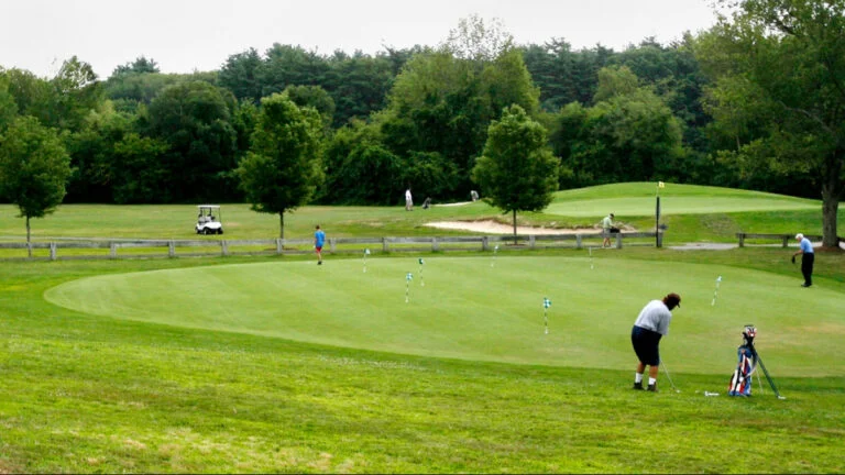 Mass. man reports being shot with pellet gun while golfing