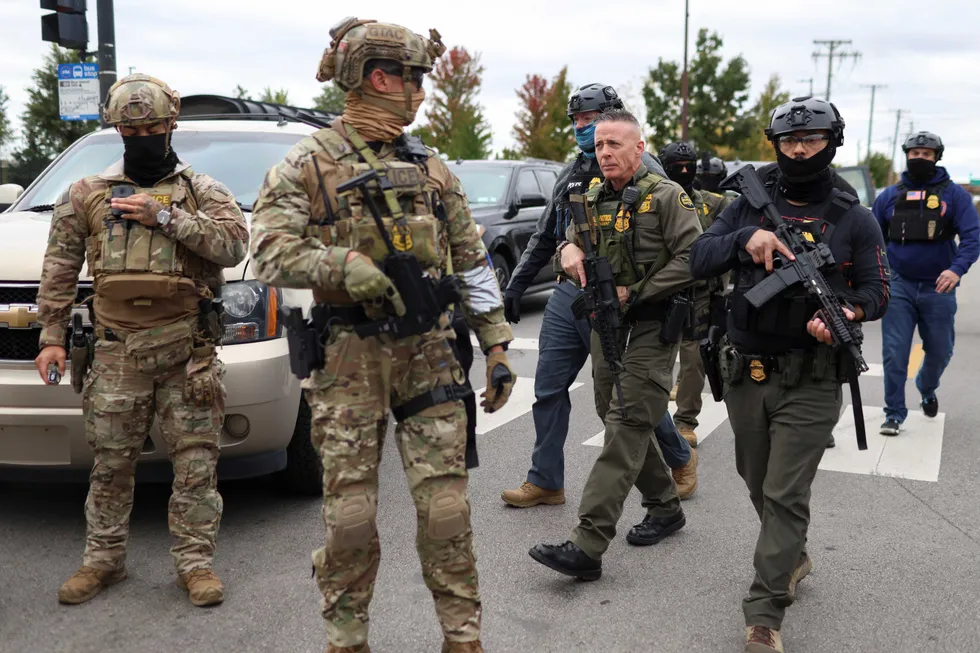 Petulant old man!’ Chicago courtroom fell into chaos as MAGA officials picked a fight