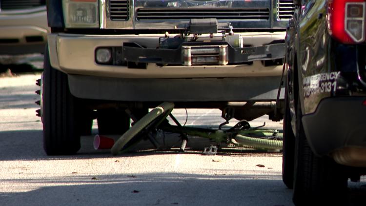 ‘Seeing his little face… it was just hard’ | Houston neighbors recall moments after crash that killed 7-year-old on bike