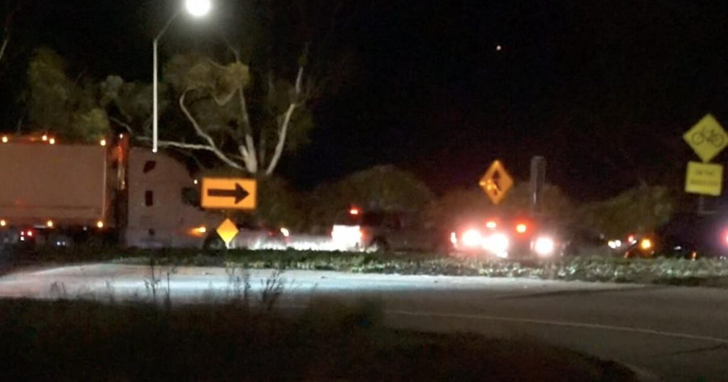 Southbound I-5 lanes near Camp Pendleton closed after car chase ends in shooting