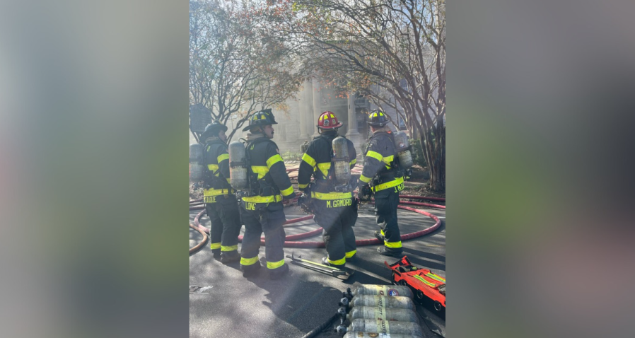 Massive fire erupts at historic building in downtown Wilmington