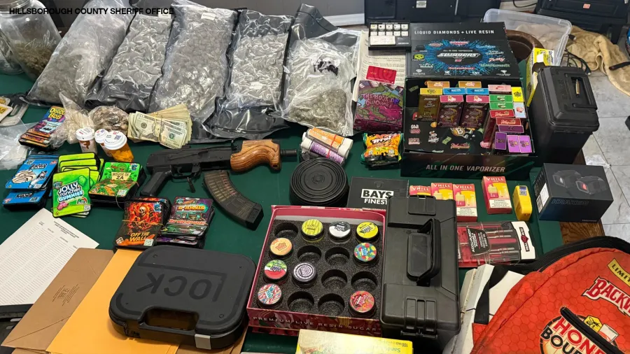 Man charged after drugs and cash seized from Tampa home