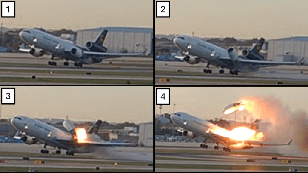 Cracked In Left Engine Mount Blamed For UPS Cargo Plane Crash In Preliminary Report