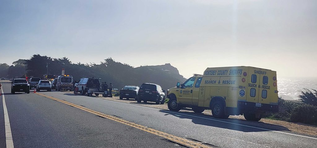 Father dead, child missing after family members swept into ocean in Monterey County