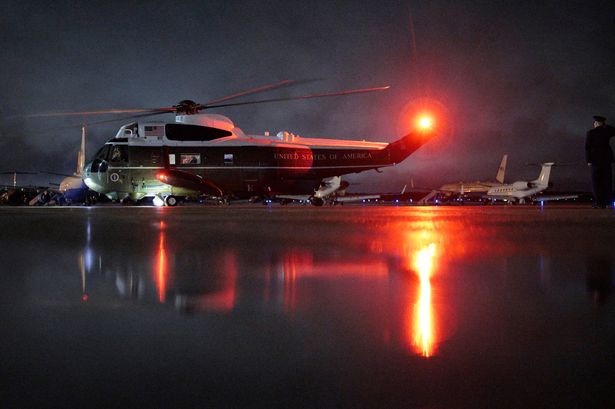 Joint Base Andrews evacuated after multiple people fall ill from suspicious package