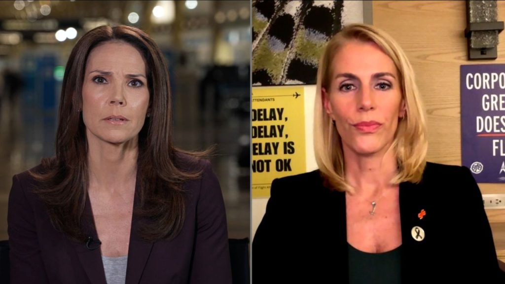 ‘We’re very concerned”: Flight attendants chief on risks from shutdown