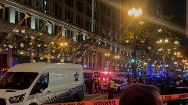 Boy, 14, dies and 6 other teens shot after riot erupts at Christmas light event