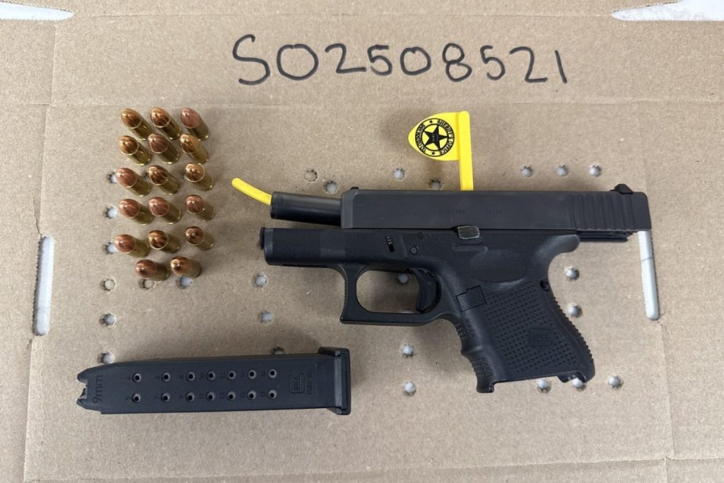 Union City Man Arrested with Stolen Firearm and High-Capacity Magazine During San Mateo County Traffic Stop