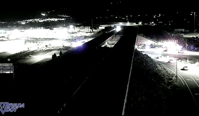 I-580 northbound in Carson City remains closed after crash involving pedestrian