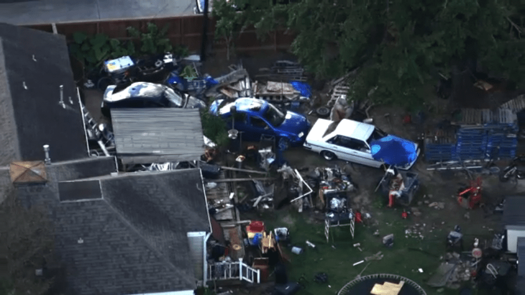 North Houston man accused of digging a hole on CenterPoint property to dump trash, docs show