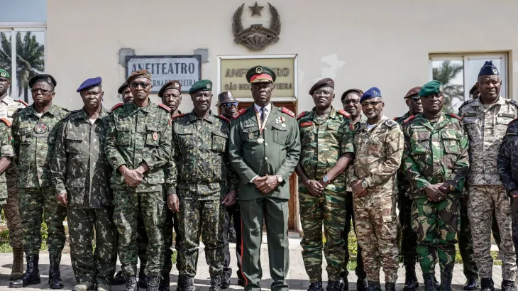 What was behind the coup in Guinea-Bissau days after the election?