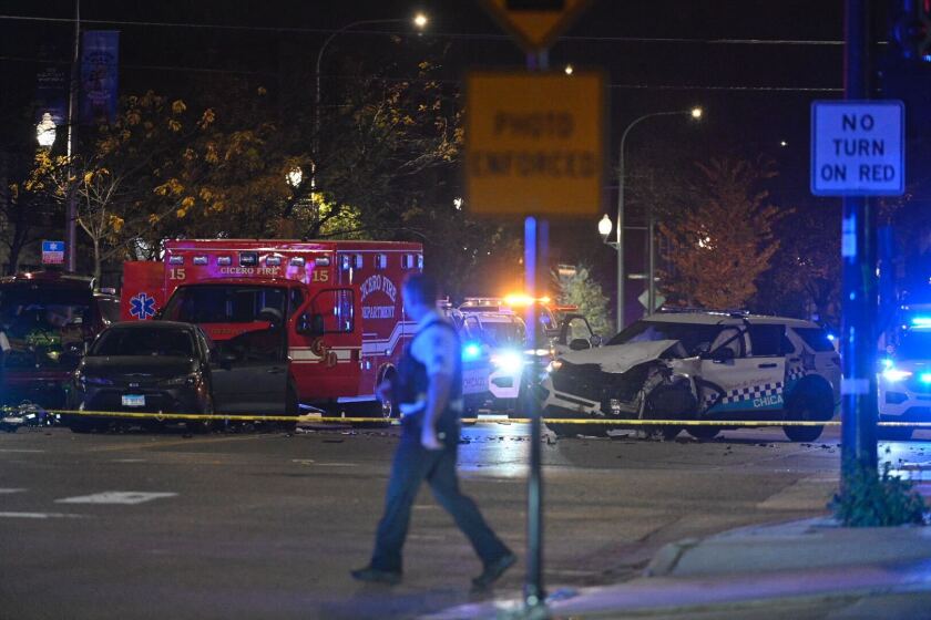 Ambulance thief leads police on chase, ends in crash and shots fired