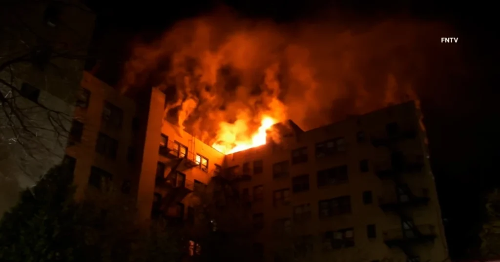 Hundreds displaced after apartment building fire in Mount Vernon, N.Y.