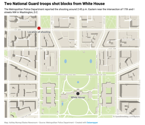 Two National Guard members from West Virginia wounded in ‘targeted’ shooting in D.C.