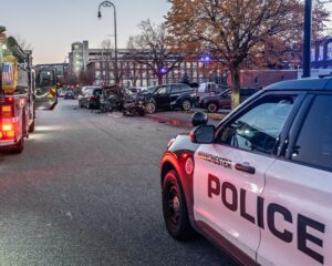 Fatal crash: 4 parked cars hit on S. Commercial Street, driver pronounced dead